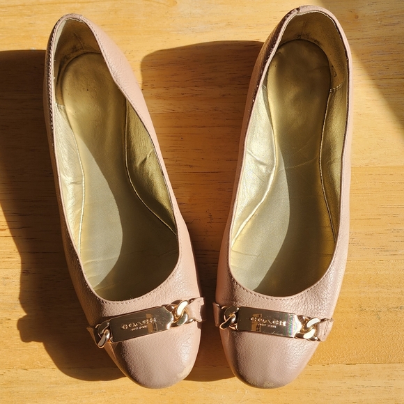 Coach Bianca blush pink flats - Picture 10 of 12